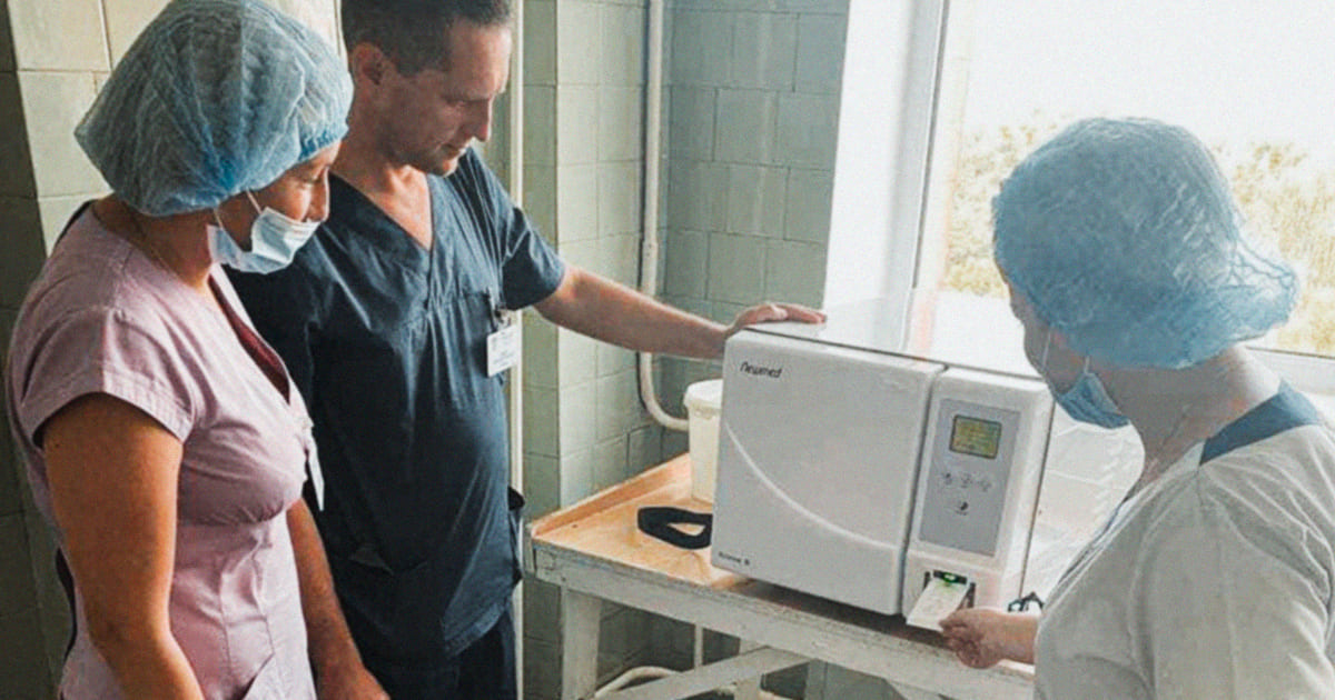 Three Ukrainian hospitals receive high-tech equipment from the NGO Techiia Foundation