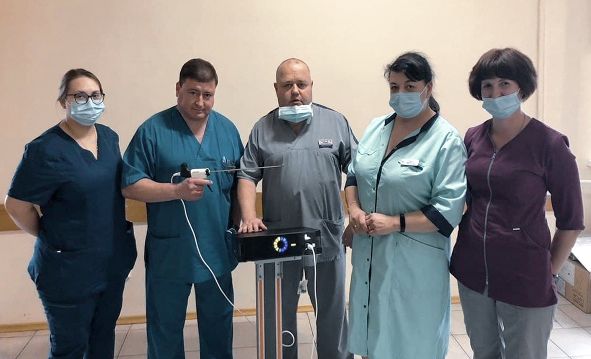 Two hospitals received surgical equipment from the NGO Techiia Foundation