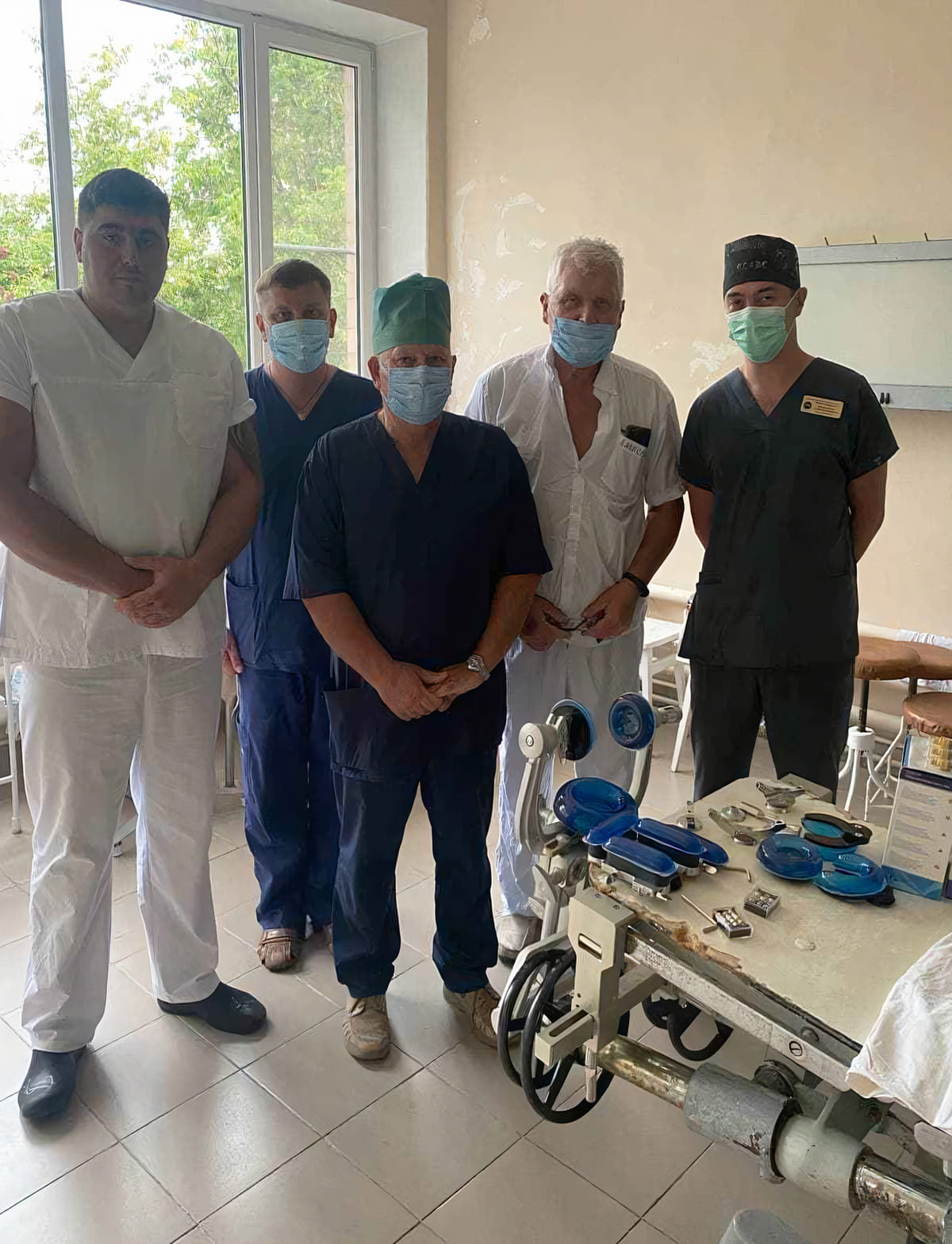 Two hospitals received surgical equipment from the NGO Techiia Foundation