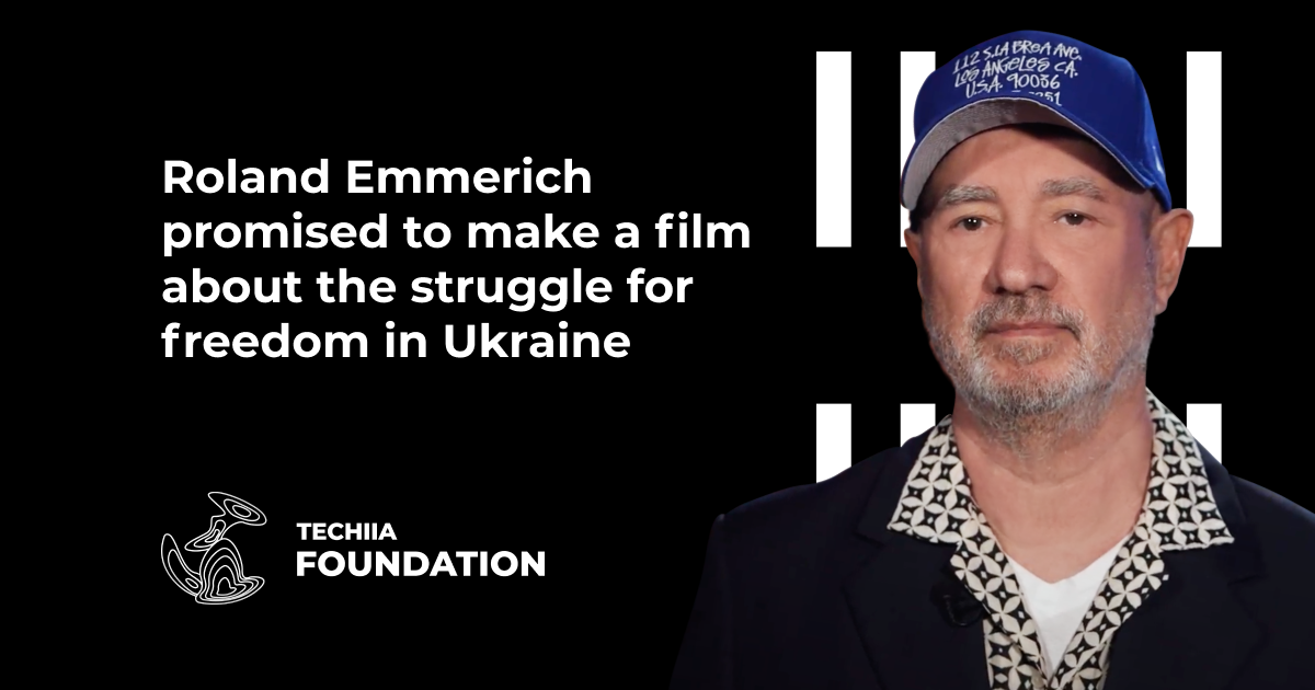 Roland Emmerich promised to make a film about the struggle for freedom in Ukraine | WePlay Esports Arena L.A. 