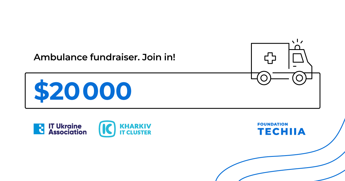 We are raising funds to purchase ambulances for the defenders of Kharkiv