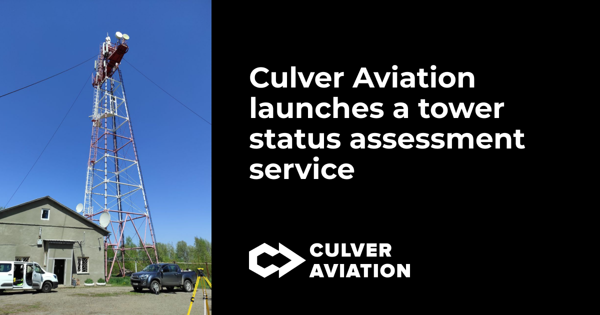 Culver Aviation launches a tower status assessment service