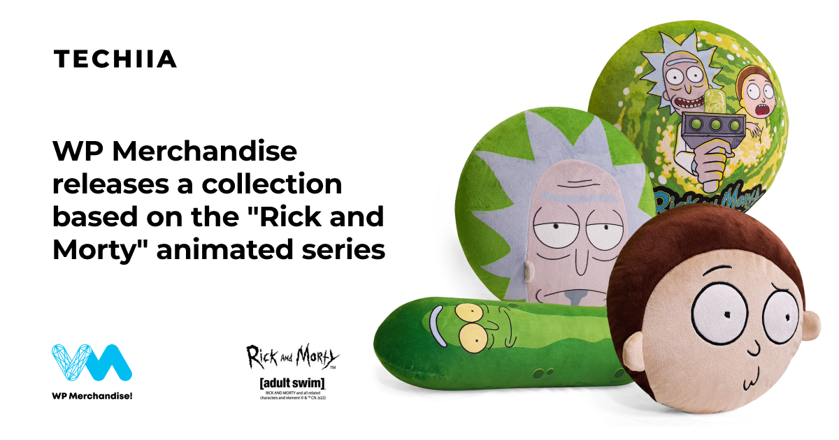 WP Merchandise releases a collection based on the "Rick and Morty" animated series