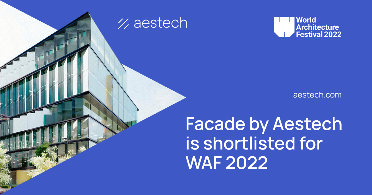 The Aestech project is shortlisted for the World Architecture Festival 2022