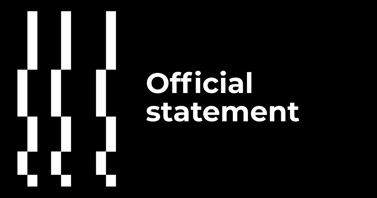 Official statement of the TECHIIA holding
